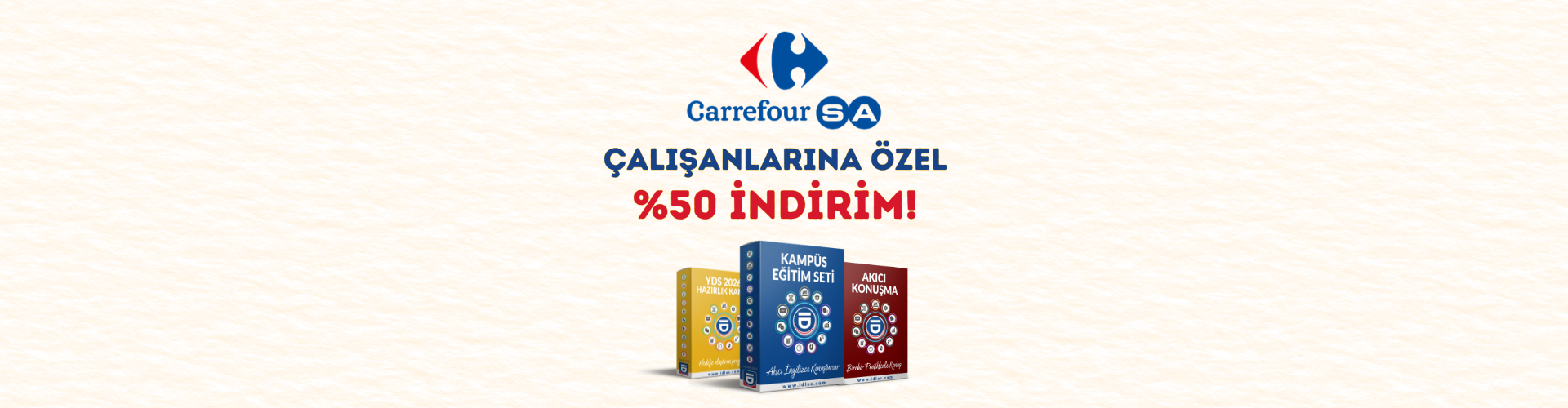CarrefourSA çalışanları İngilizceyi %50 indirimli öğrenecek