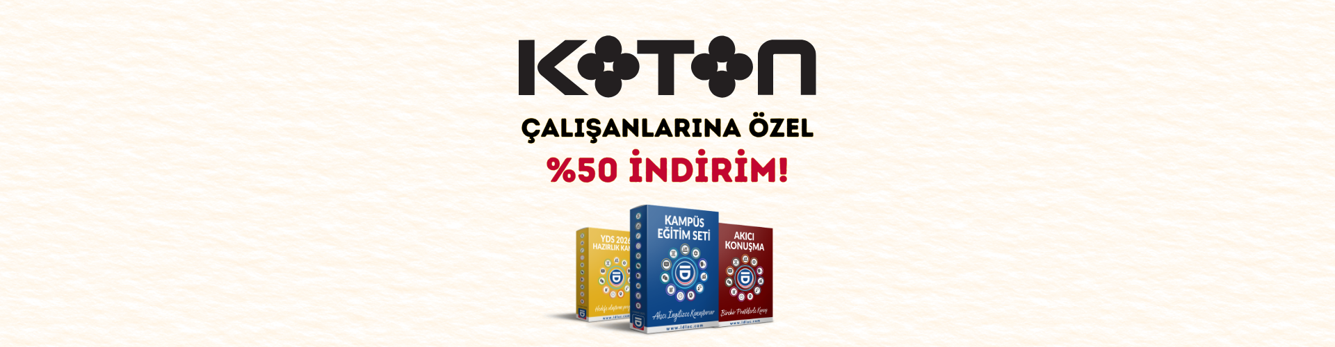 Koton çalışanları İngilizce’yi %50 indirimli öğrenecek